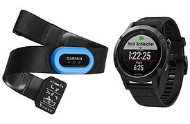 Часы-навигатор GARMIN Мод. FENIX 5 SAPPHIRE HR BUNDLE (4,7 x 4,7 x 1,55см)(Вес: 85г.) В 33413