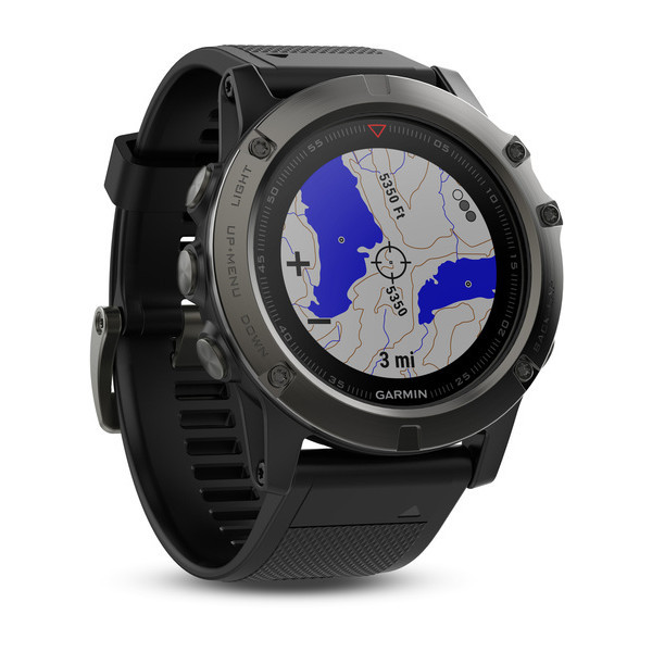 Часы-навигатор GARMIN Мод. FENIX 5X SAPPHIRE HR (5,1 x 5,1 x 1,75см)(Вес: 98г.) В 33450