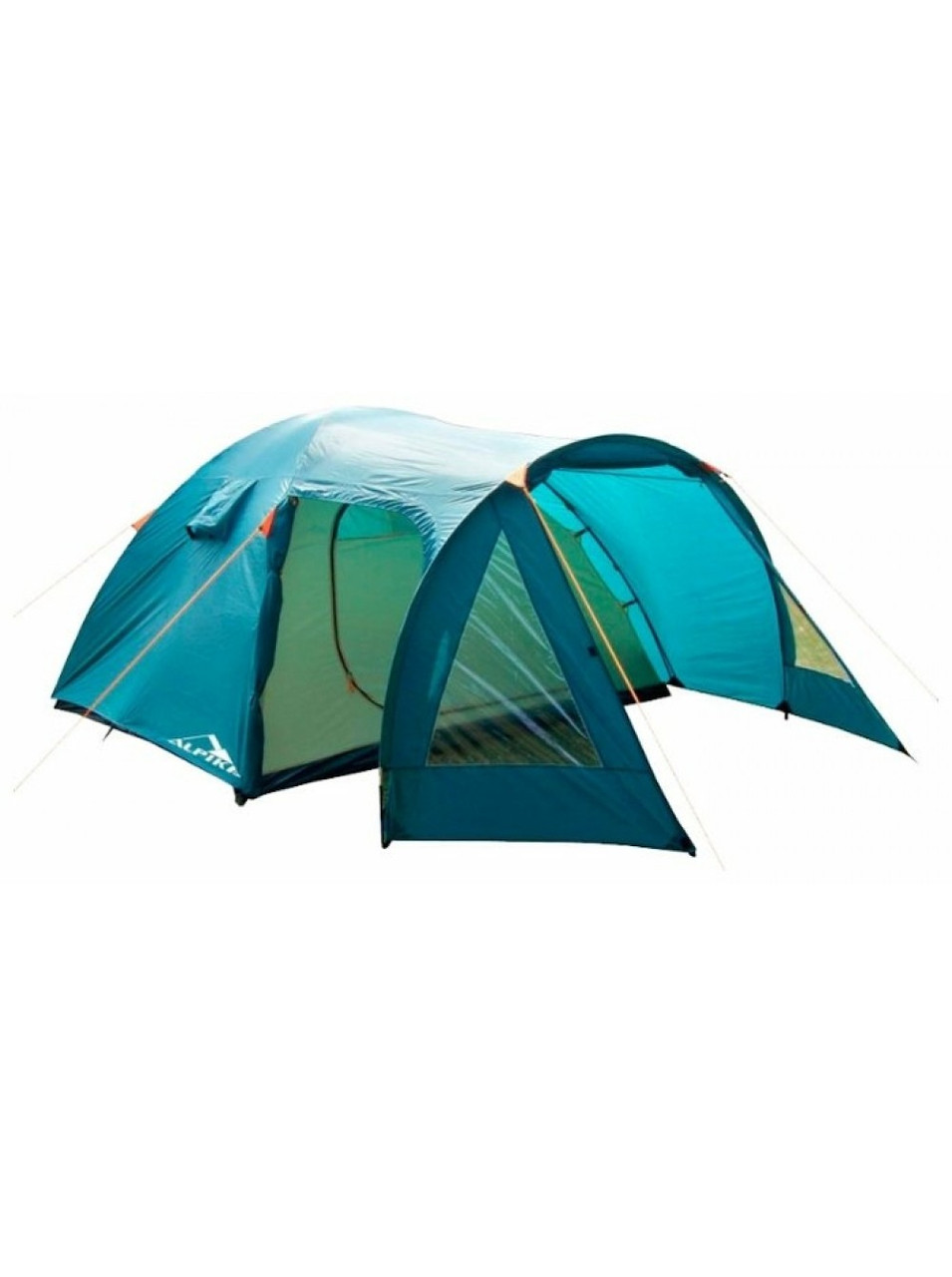 Палатка кемпинговая ALPIKA Picnic-4, 4-х местная, 220х240х170 см, Polyestr PU 2000 арт.MB-TS-08 2308