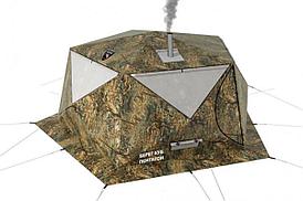 Палатка всесезонная Берег КУБ Пентагон двухслойная, непромокаемый пол из ПВХ, площадь 8,33 м²  1805