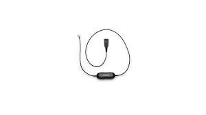 Шнур-переходник Jabra QD/mini jack 3.5 с кнопкой ответа прямой (8735-019)