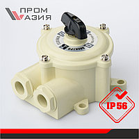 Выключатель пакетный ПВ3 (16А) в пл. корпусе IP56 220/380