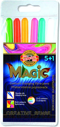 Koh-I-Noor Цветные Фломастеры Magic, 6 цветов