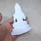 Статуэтка Шивы из белого мрамора, фото 3