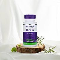 Natrol Biotin 10000 мкг., 100 таблеток, фото 2