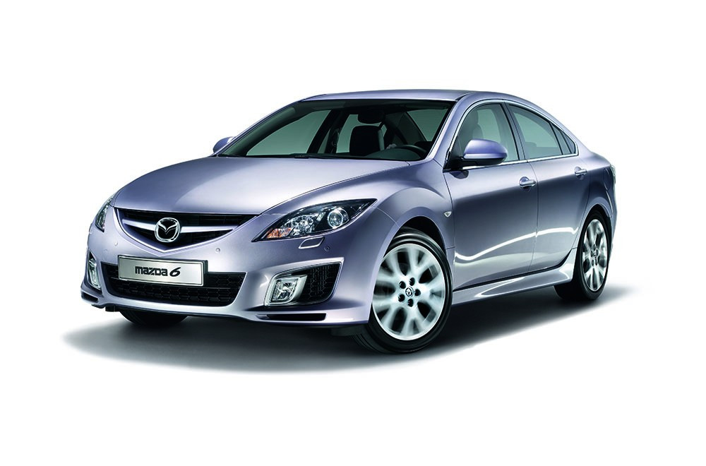 Переходные рамки на Mazda 6 II (GH) ГАЛОГЕН дорестайл и рестайл (2007-2012);