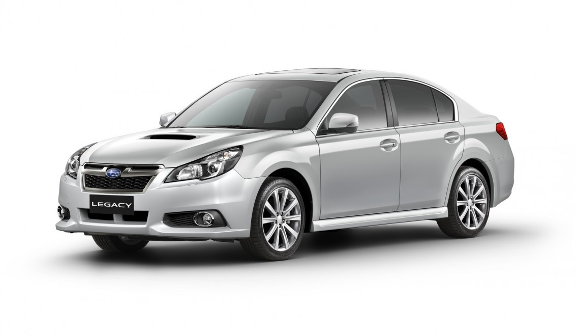 Переходные рамки на Subaru Legacy V (BM) дорестайл и рестайл (2009-2015);