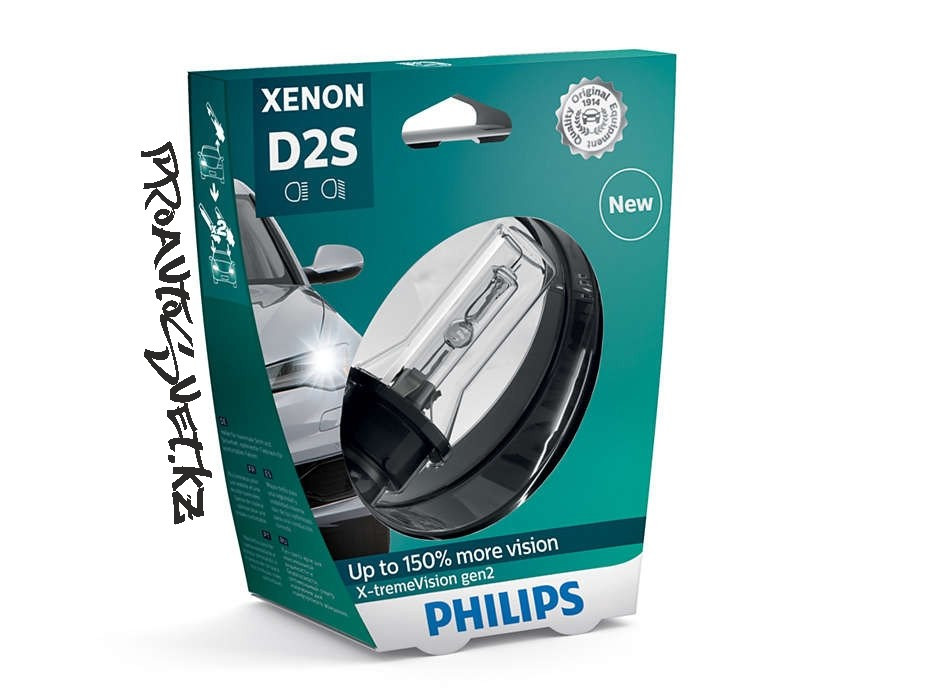Лампа ксеноновая D2S Philips Xenon X-tremeVision gen2 (4800K) - фото 1 - id-p92910195
