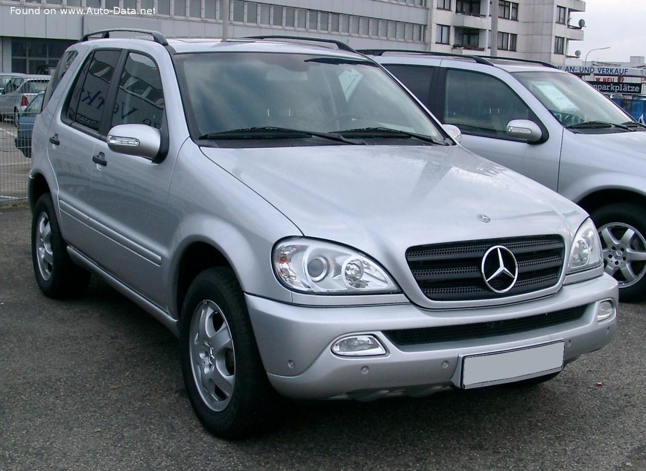 Переходные рамки на Mercedes-Benz M-class ML I (W163) рестайл (2002-2005) для установки модулей Hella 3/3R