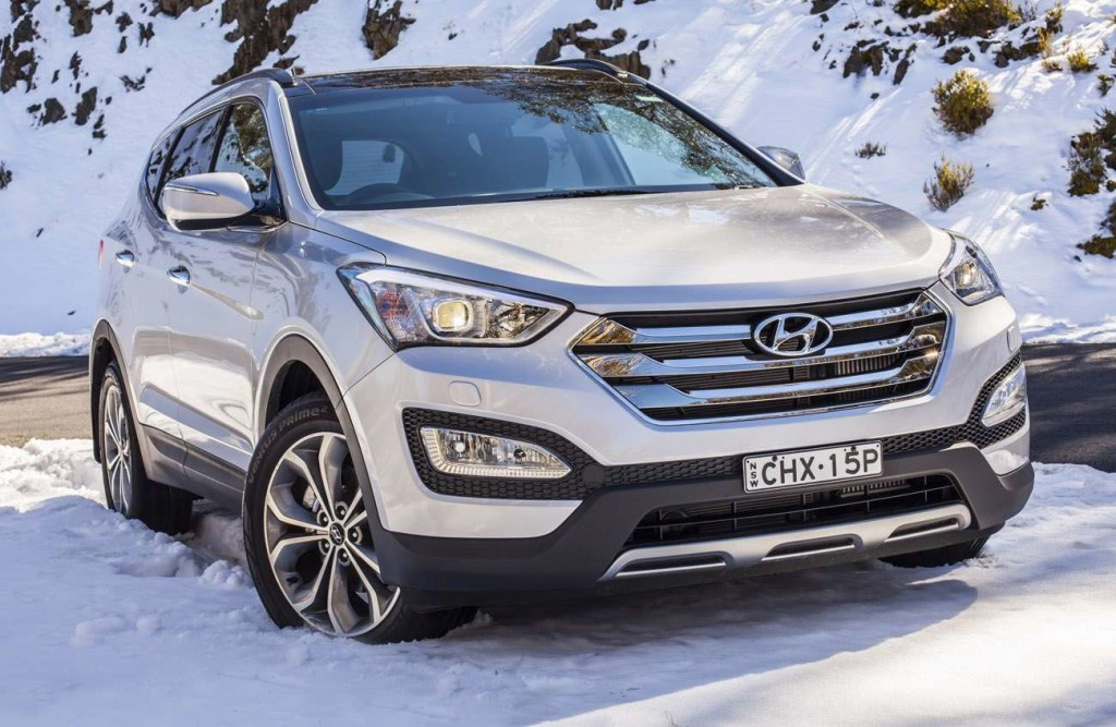 Переходные рамки на HYUNDAI Santa FE 2013-2016 БЕЗ AFS Hella 3/3R