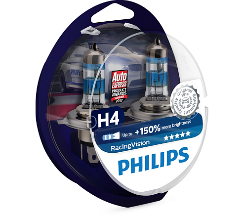 PHILIPS H4 Racing Vision 12342 RV 12 60/55W
