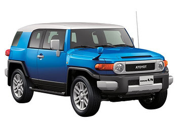 Toyota FJ Cruiser электрическая подножка с боковой юбкой 2005+