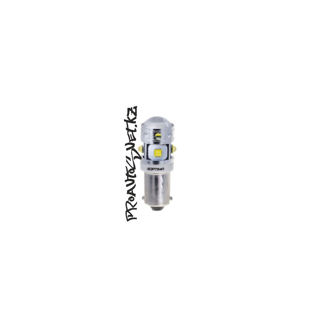 Светодиодная лампа Optima Premium T4W (Ba9S) MINI 30W 5100K с обманкой - фото 2 - id-p92910410