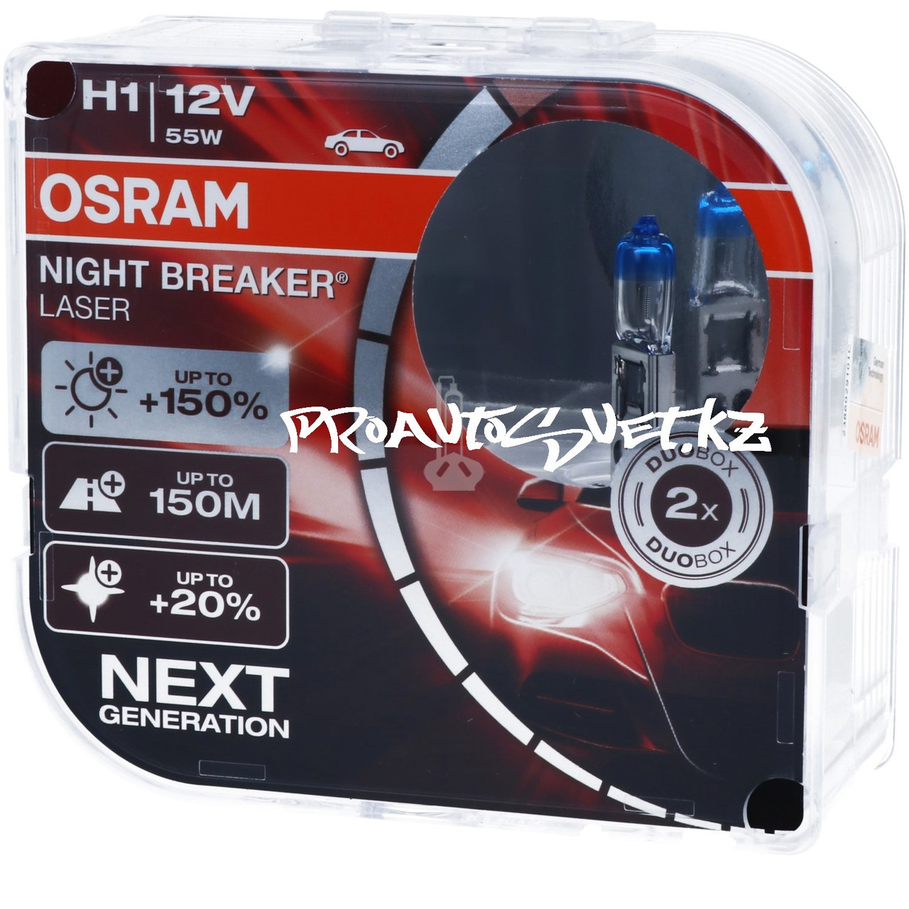 Лампы галогеновые Osram Night Breaker Laser H1