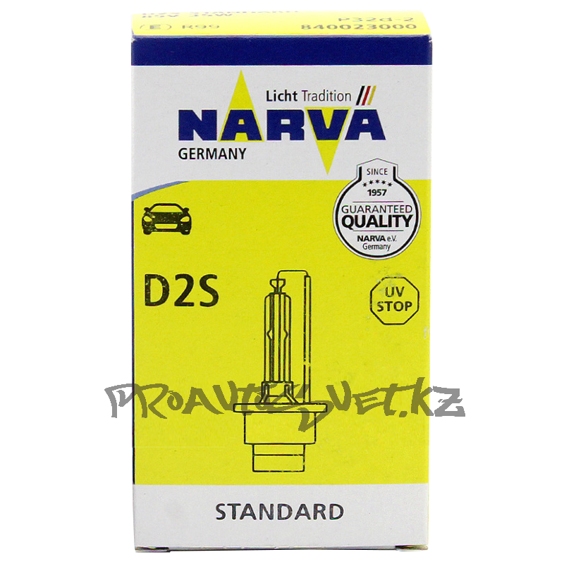 Ксенон NARVA D2S Standart 85V 35W 840023000
