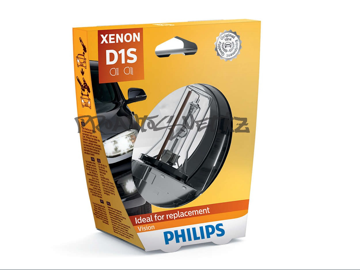 Ксенон PHILIPS D1S Vision 85V 35W 85415VIS1 - фото 1 - id-p92910706