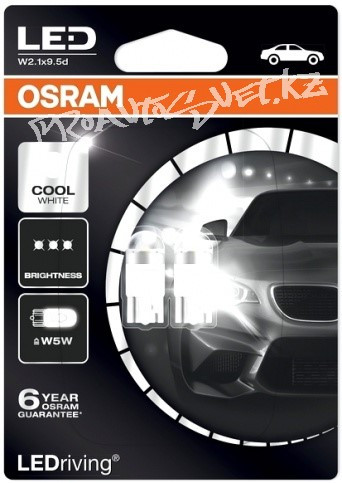 LED Osram W5W 4000K LEDriving 12V 1W 2850CW-02B