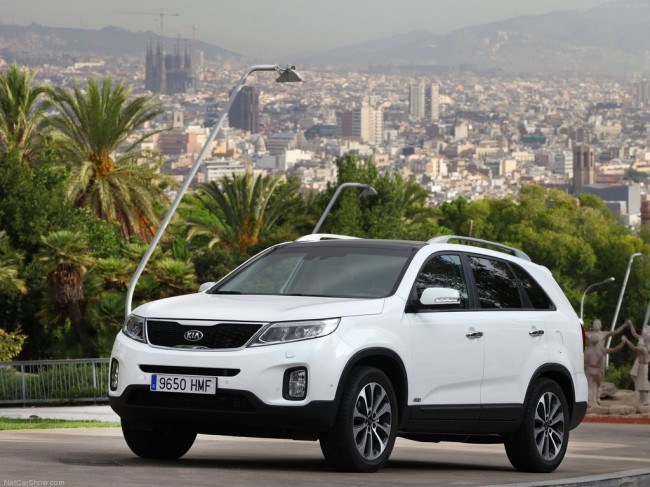 Переходные рамки на KIA Sorento 2015 High Light на Hella 3/3R