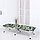 Складная туристическая кровать раскладушка с металлическими рамами с чехлом 190х65х40 см пиксельный камуфляж, фото 3