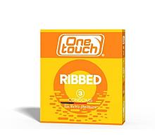 ПРЕЗЕРВАТИВЫ ONE TOUCH Ribbed 3 ШТУКИ