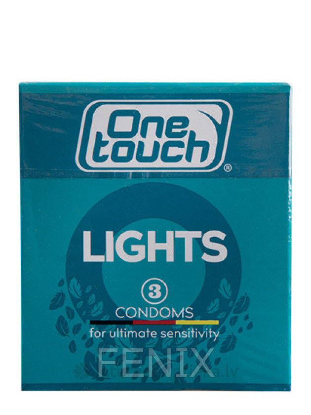 ПРЕЗЕРВАТИВЫ  One Touch Lights 3 ШТУКИ