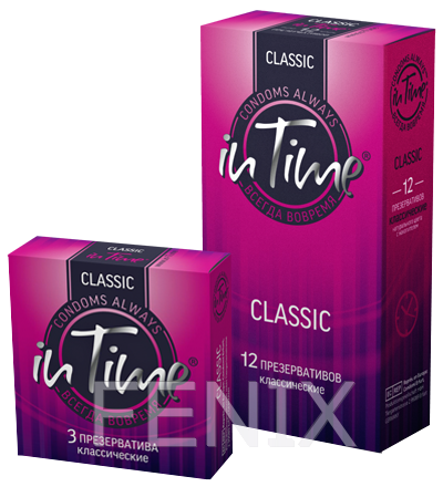 Презервативы in Time CLASSIC классические 3 ШТУКИ