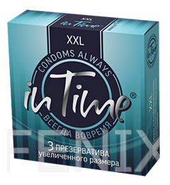 Презервативы in Time XXL увеличенного размера 3 ШТУКИ