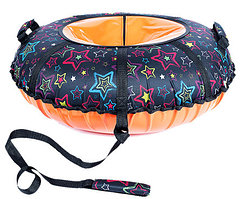 Тюбинг Zimpa "Звезды на черном"(дно-армированный тент 650гр./м.кв;верх-ткань Оксфорд с ПВХ;(110 см), R 85705-3