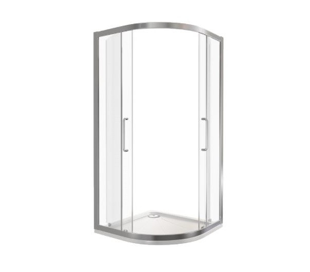 Душевое ограждение BAS NEO R-90-С-CH
