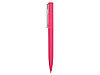 Ручка шариковая пластиковая Bon с покрытием soft touch, розовый, фото 3