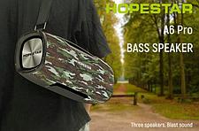Boombox Портативная колонка Hopestar A6 Pro камуфляж с беспроводным микрофоном в комплекте!!, фото 3