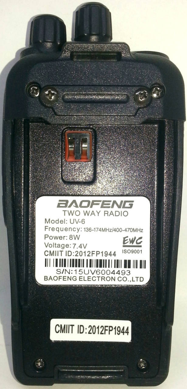 Радиостанция Baofeng UV-6 - фото 2 - id-p92935494