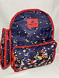Школьный рюкзак для девочек "Glossy Bird" двухсторонний (высота 41 см, ширина 30 см, глубина 14 см), фото 2
