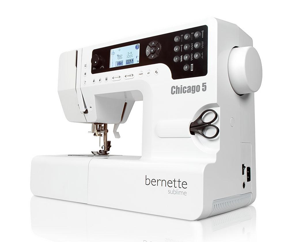 Швейная машина Bernette Chicago 5, белый - фото 2 - id-p92936937