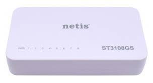 Коммутатор Netis ST3108GS, 8 x 10/100/1000 LAN, Auto MDI/MDIX