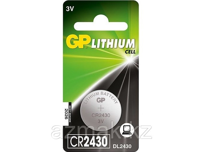 Батарейка GP CR2430, 1 шт. - фото 1 - id-p92939017