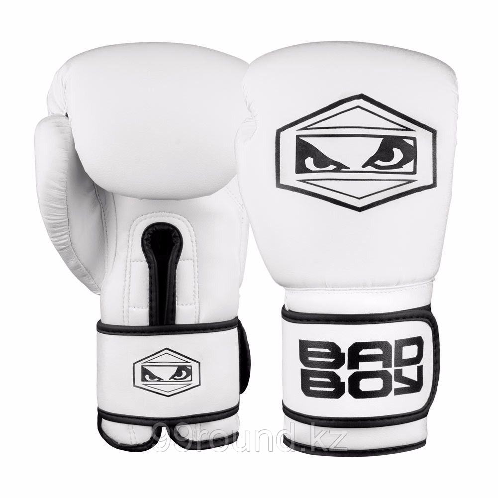 Перчатки для бокса Bad Boy Strike Boxing Gloves - White - фото 1 - id-p92939244