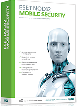 Eset NOD32 Mobile Security - лицензия на 1 год на 3 устройства (коробка)