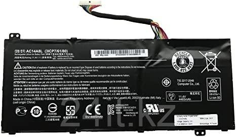 Аккумулятор AC14A8L для ноутбука Acer Aspire VN7-571G 11.4V 4605mAh Оригинал