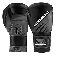 Перчатки для бокса Bad Boy Training Series Impact Boxing Gloves - Black/Grey