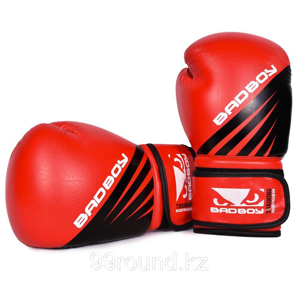 Перчатки для бокса Bad Boy Training Series Impact Boxing Gloves - Red/Black - фото 3 - id-p92939459