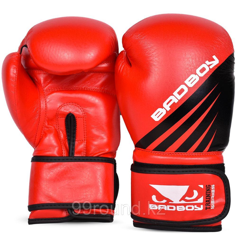 Перчатки для бокса Bad Boy Training Series Impact Boxing Gloves - Red/Black - фото 4 - id-p92939459