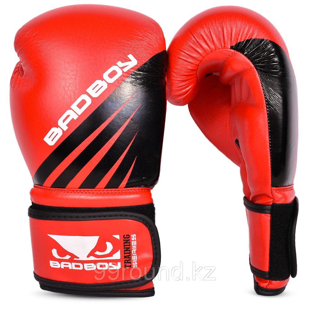 Перчатки для бокса Bad Boy Training Series Impact Boxing Gloves - Red/Black - фото 1 - id-p92939681