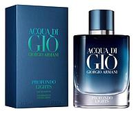 Giorgio Armani Acqua di Gio Profondo Lights парфюмированная вода объем 75 мл тестер ( ОРИГИНАЛ)