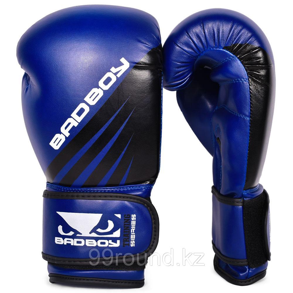 Перчатки для бокса Bad Boy Training Series Impact Boxing Gloves - Blue/Black - фото 1 - id-p92939714