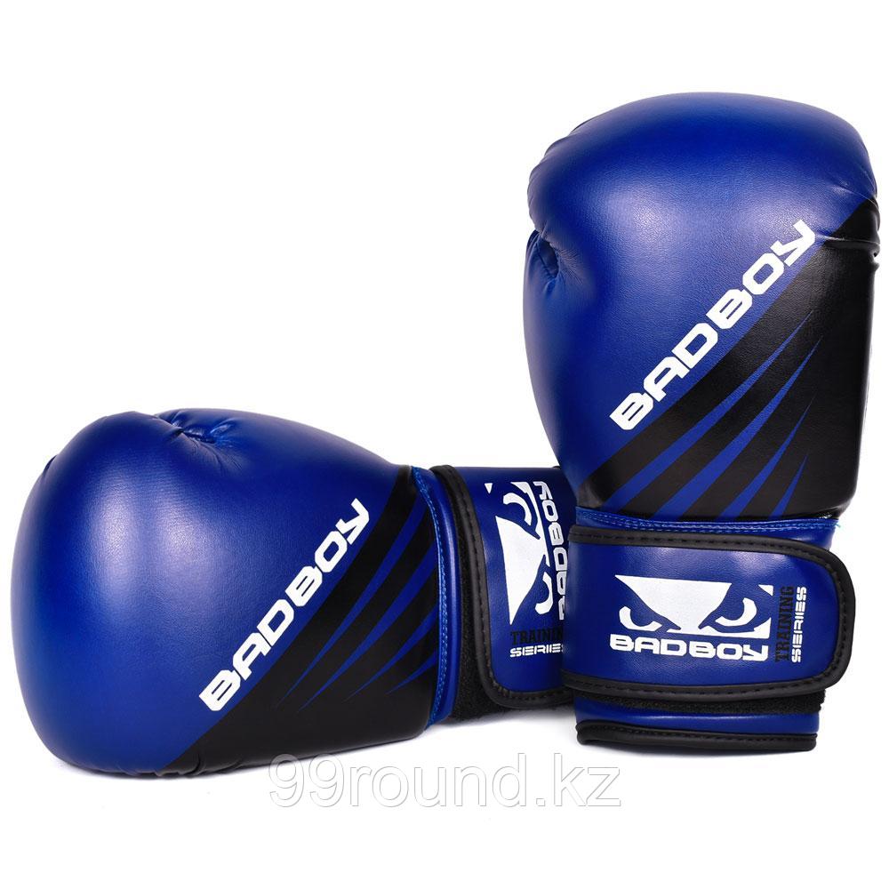 Перчатки для бокса Bad Boy Training Series Impact Boxing Gloves - Blue/Black - фото 2 - id-p92939724