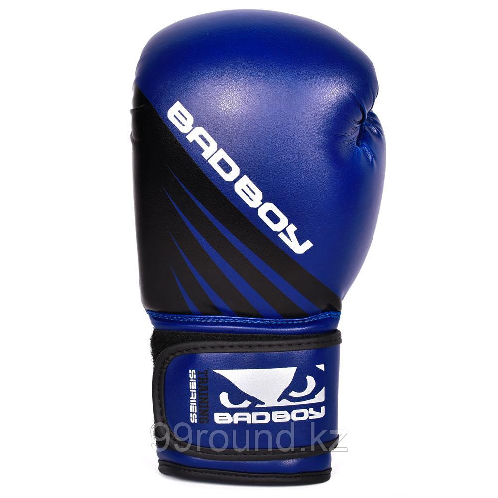 Перчатки для бокса Bad Boy Training Series Impact Boxing Gloves - Blue/Black - фото 4 - id-p92939724
