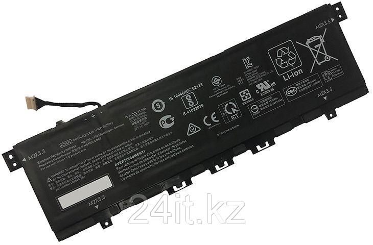 Аккумулятор KC04XL для ноутбука HP 15.4V 53Wh / 3450mAh