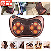 Массажная подушка с подогревом для шеи и спины Massage Pillow, фото 6