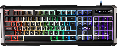 Проводная игровая клавиатура Defender Chimera GK-280DL, черный